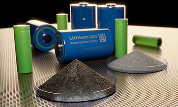 Qualität von gereinigtem Graphit aus alten Lithium-Ionen-Akkus bestätigt